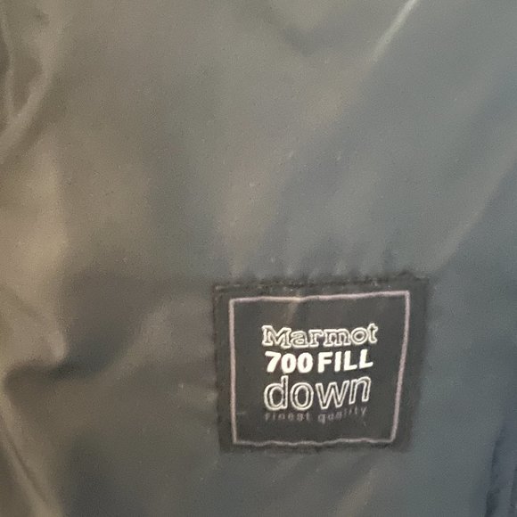 Marmot Women Thea 700 Fill Down Insulated Full Zip Jacket Pockets Black Size XS - Picture 9 of 10